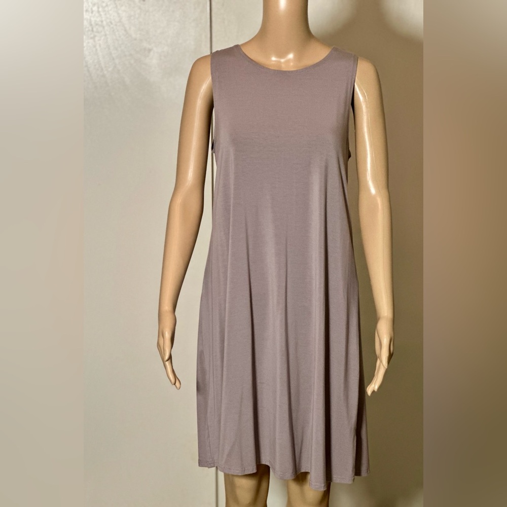 Free Fly Apparel Gray Sleeveless Dress